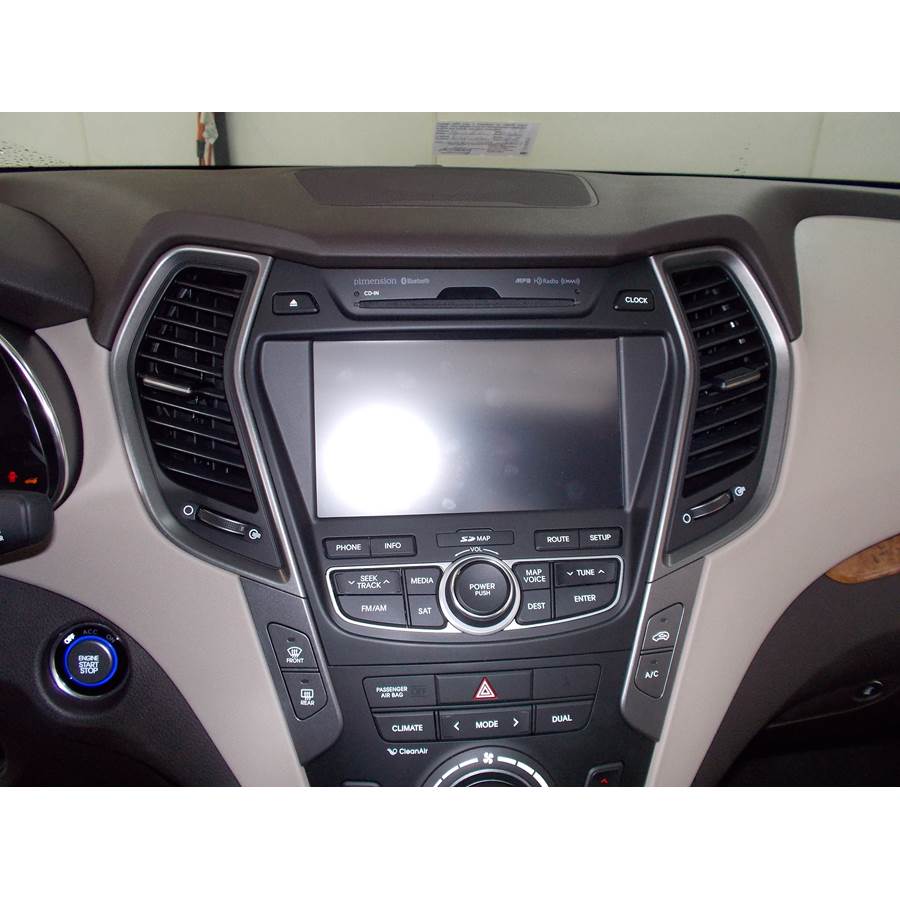 2014 Hyundai Santa Fe Other factory radio option