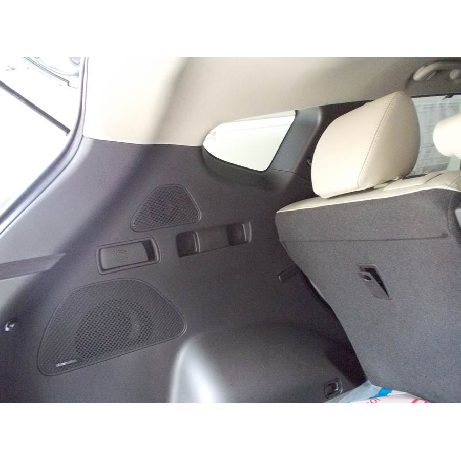 2014 Hyundai Santa Fe Rear pillar speaker location