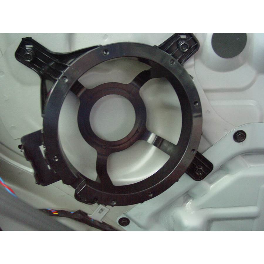 2012 Hyundai Genesis Rear side panel speaker removed