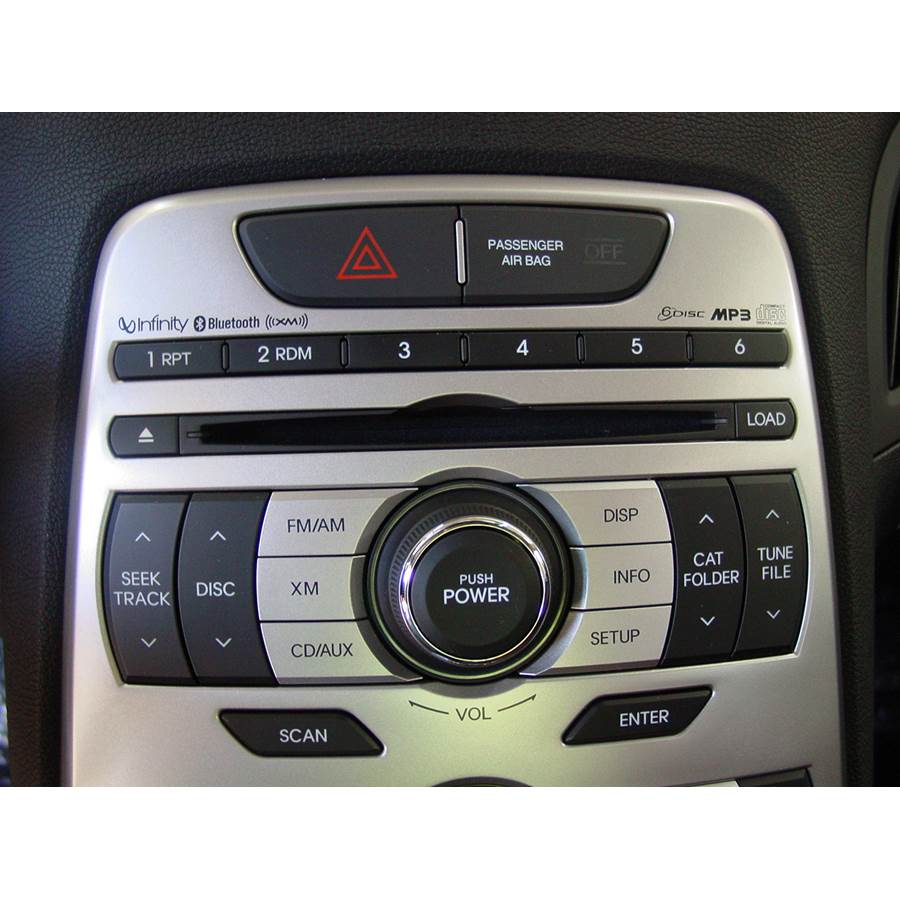 2012 Hyundai Genesis Factory Radio