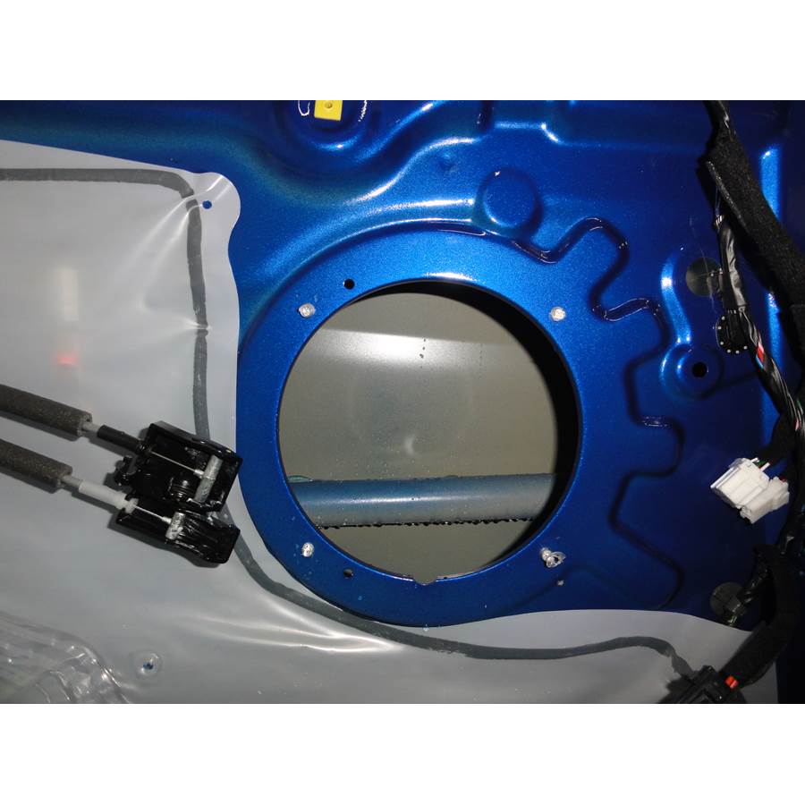 2016 Hyundai Veloster Front door woofer removed