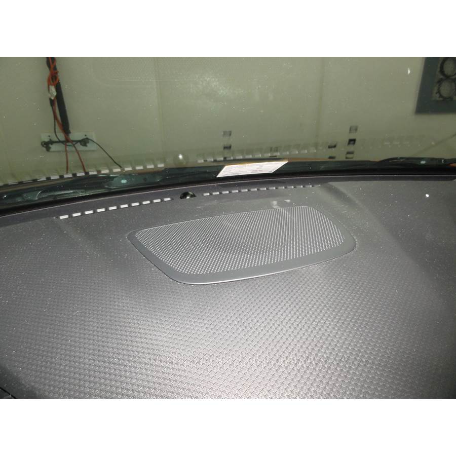2013 Hyundai Veloster Center dash speaker location