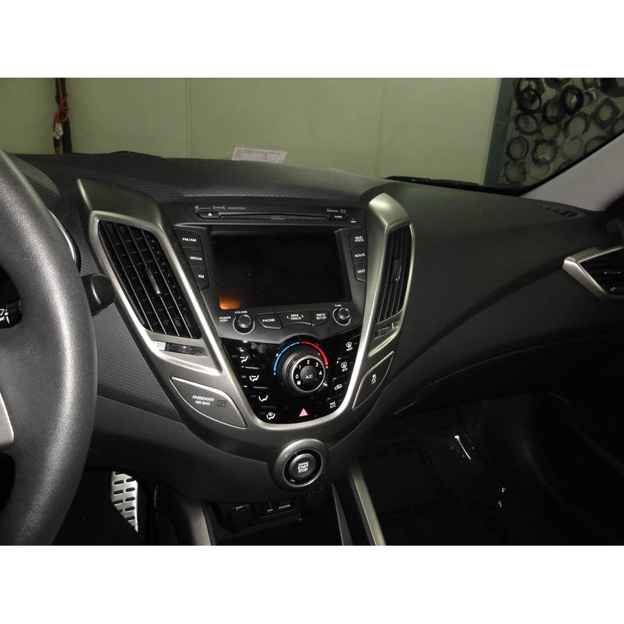 2012 Hyundai Veloster Other factory radio option