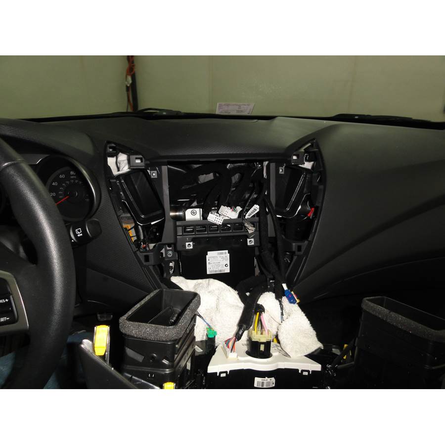 2014 Hyundai Veloster Factory radio removed