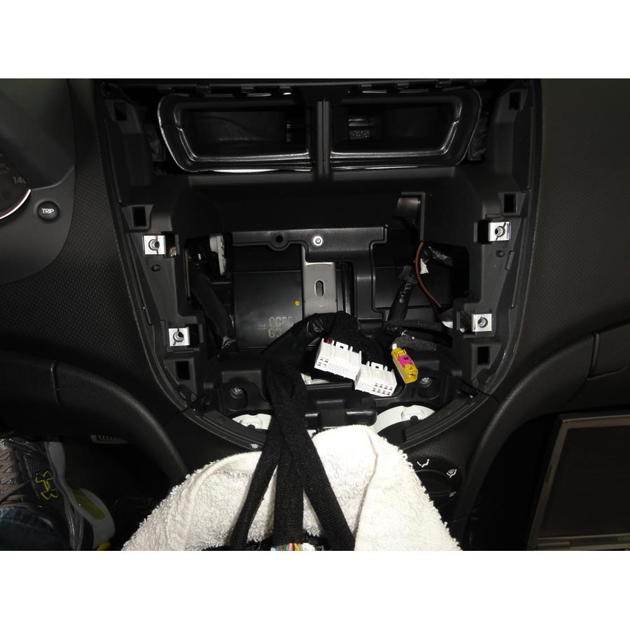 2017 Hyundai Accent Factory radio removed