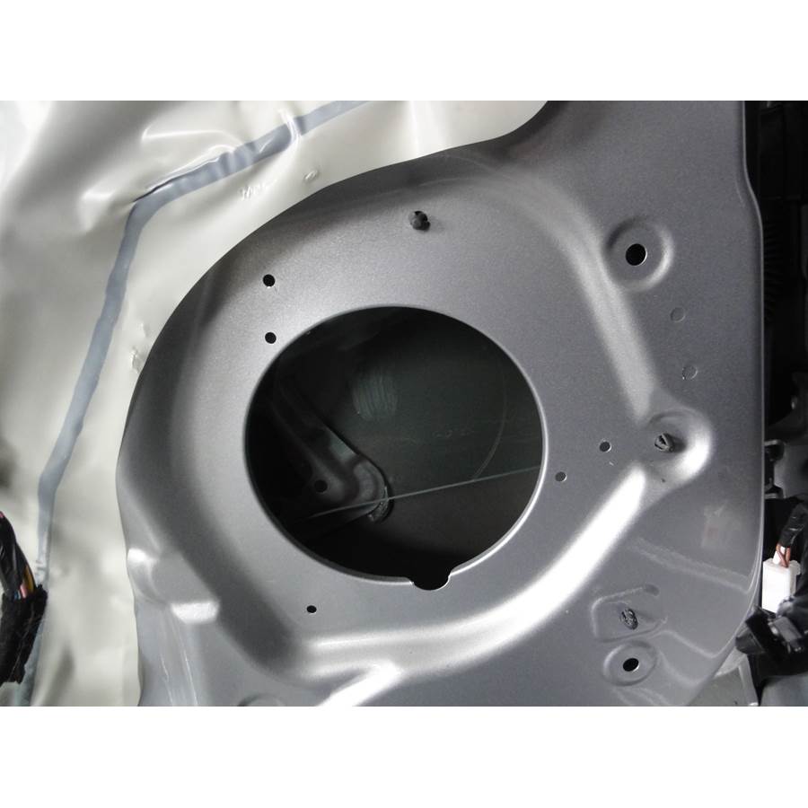 2012 Hyundai Accent Front speaker removed