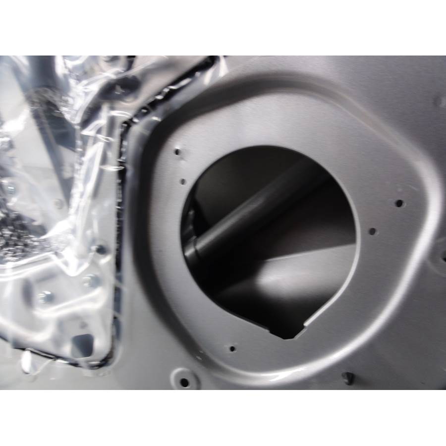 2013 Hyundai Accent Rear door speaker removed