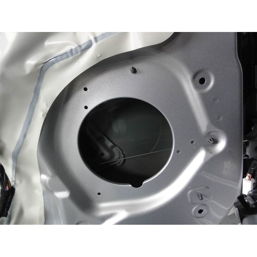 2014 Hyundai Accent Front speaker removed