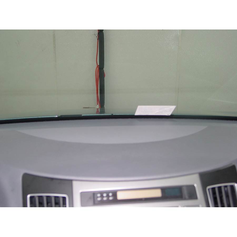 2010 Hyundai Veracruz Center dash speaker location