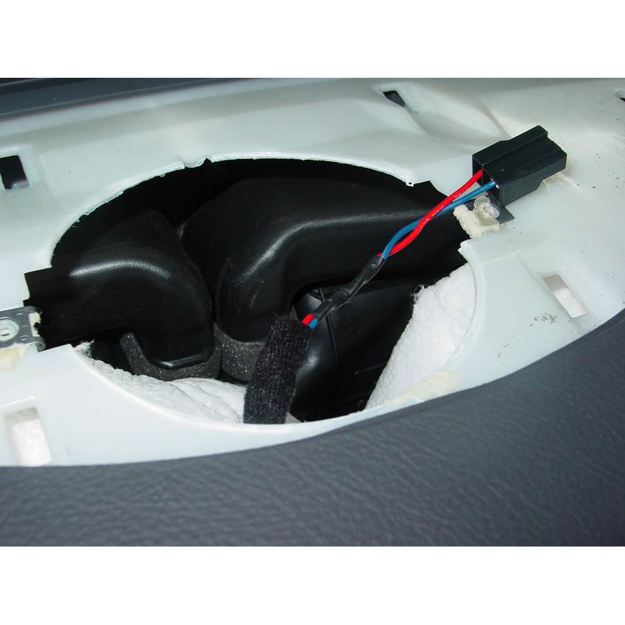 2012 Hyundai Veracruz Center dash speaker removed