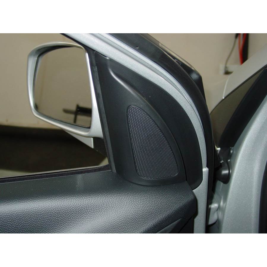 2012 Hyundai Tucson Front door tweeter location