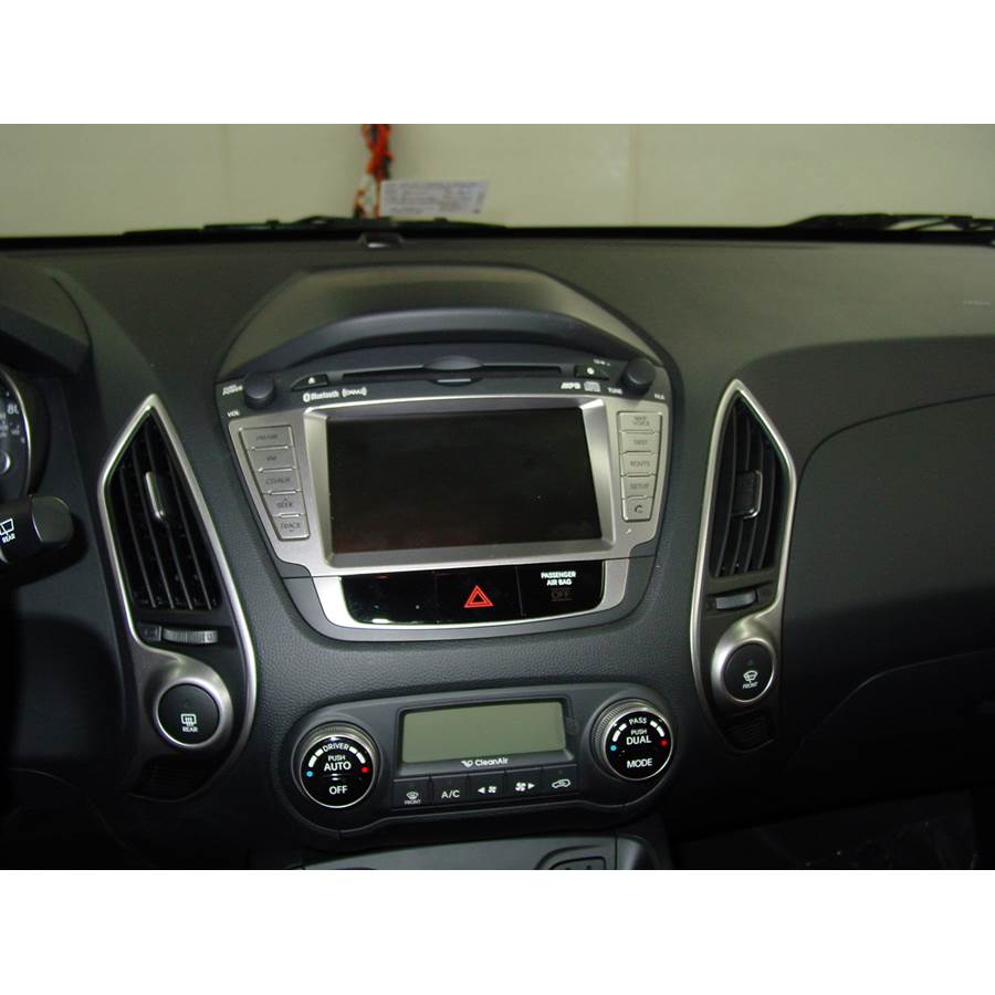 2012 Hyundai Tucson Other factory radio option