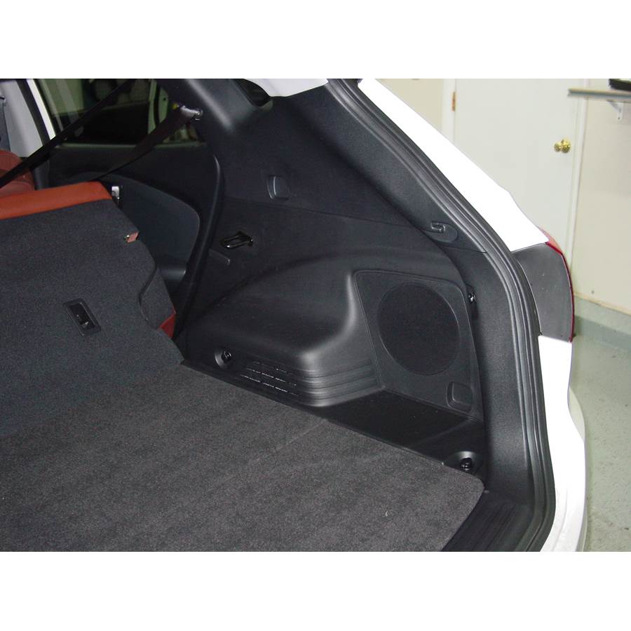 2014 Hyundai Tucson Far-rear side speaker location