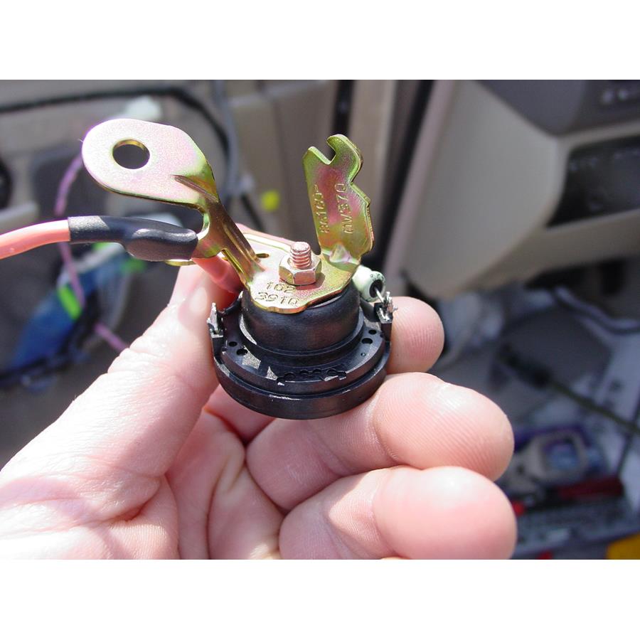 2007 Toyota Land Cruiser Front door tweeter removed