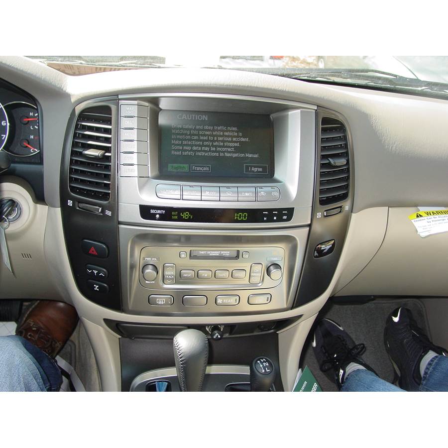 2003 Toyota Land Cruiser Factory Radio