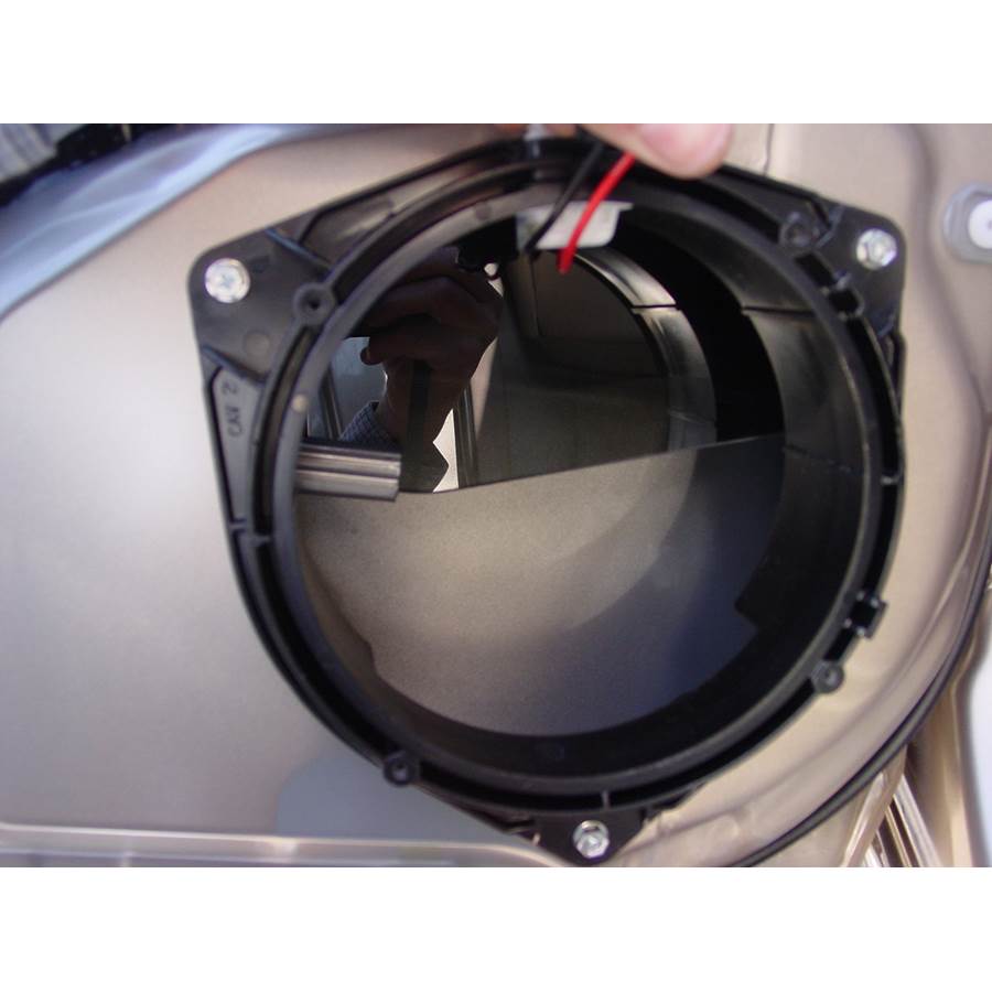 2006 Toyota Land Cruiser Rear door speaker removed