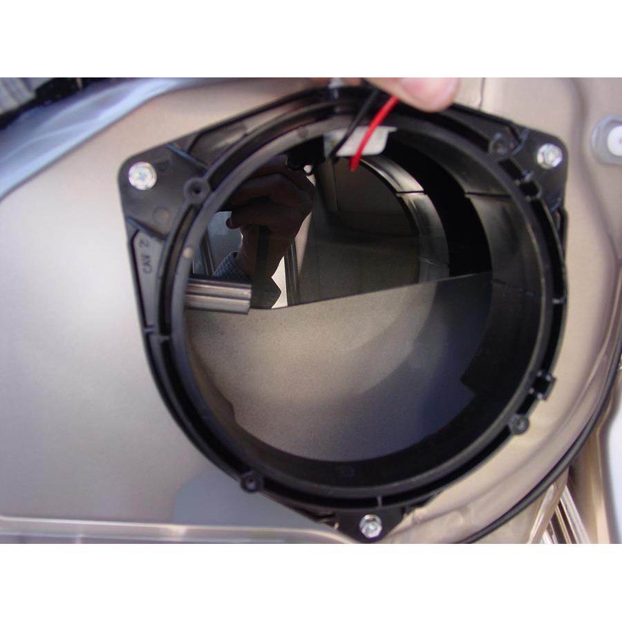 2007 Toyota Land Cruiser Rear door speaker removed