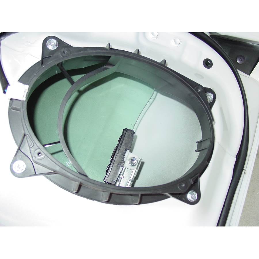 2013 Toyota Land Cruiser Front door woofer removed