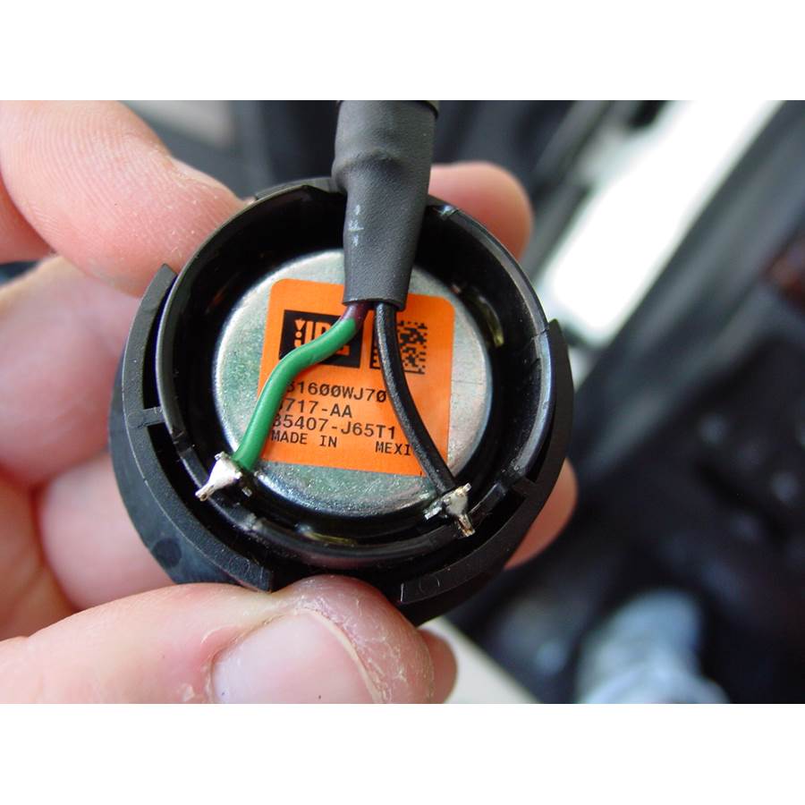 2013 Toyota Land Cruiser Front pillar speaker removed