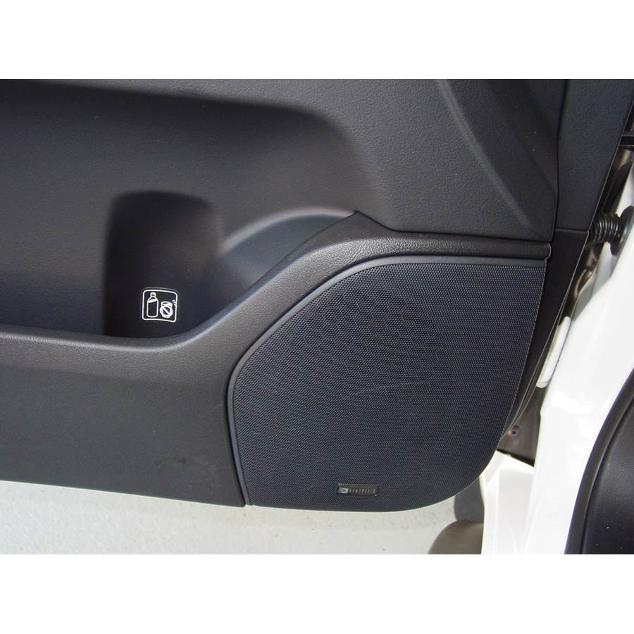 2019 Toyota Land Cruiser Front door woofer location