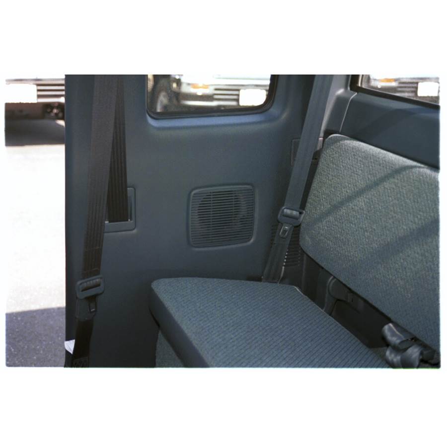 1995 Toyota T100 Rear cab speaker location