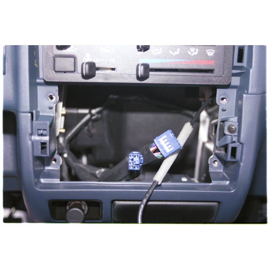 1996 Toyota T100 Factory radio removed