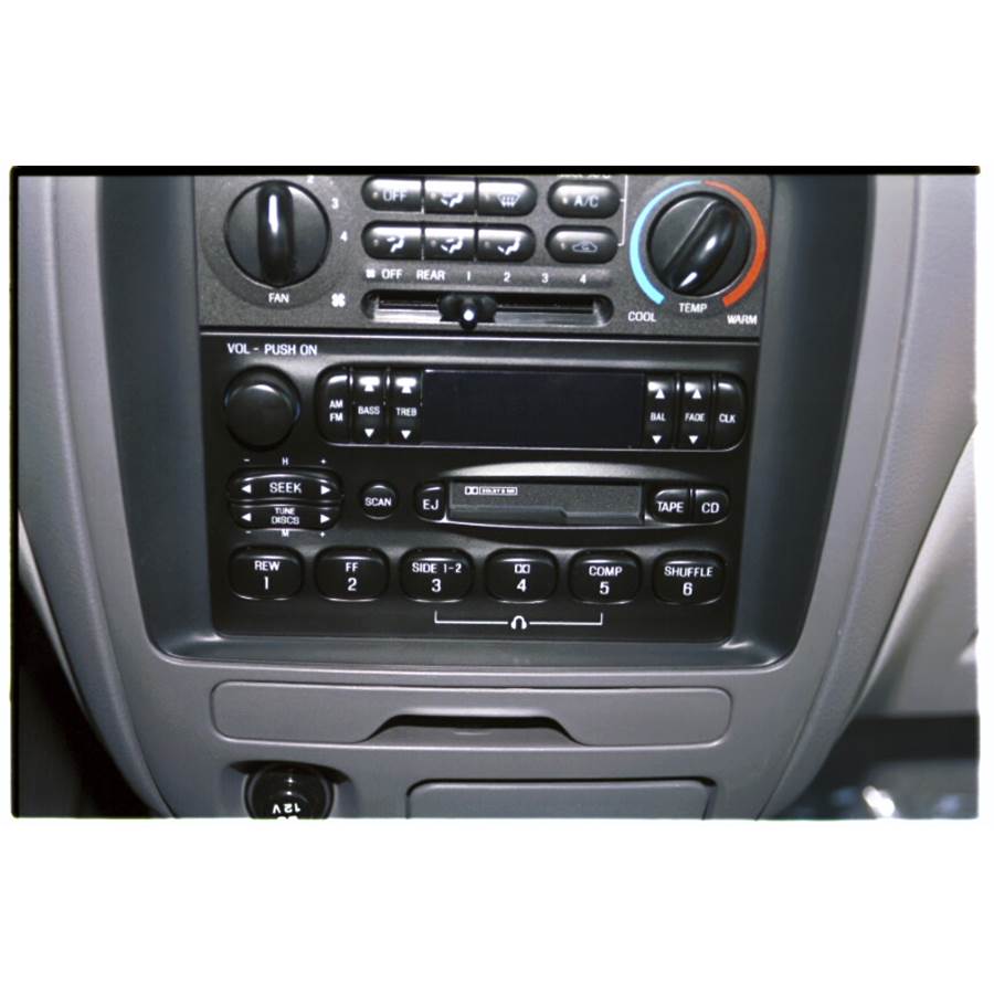 1996 Toyota T100 Factory Radio