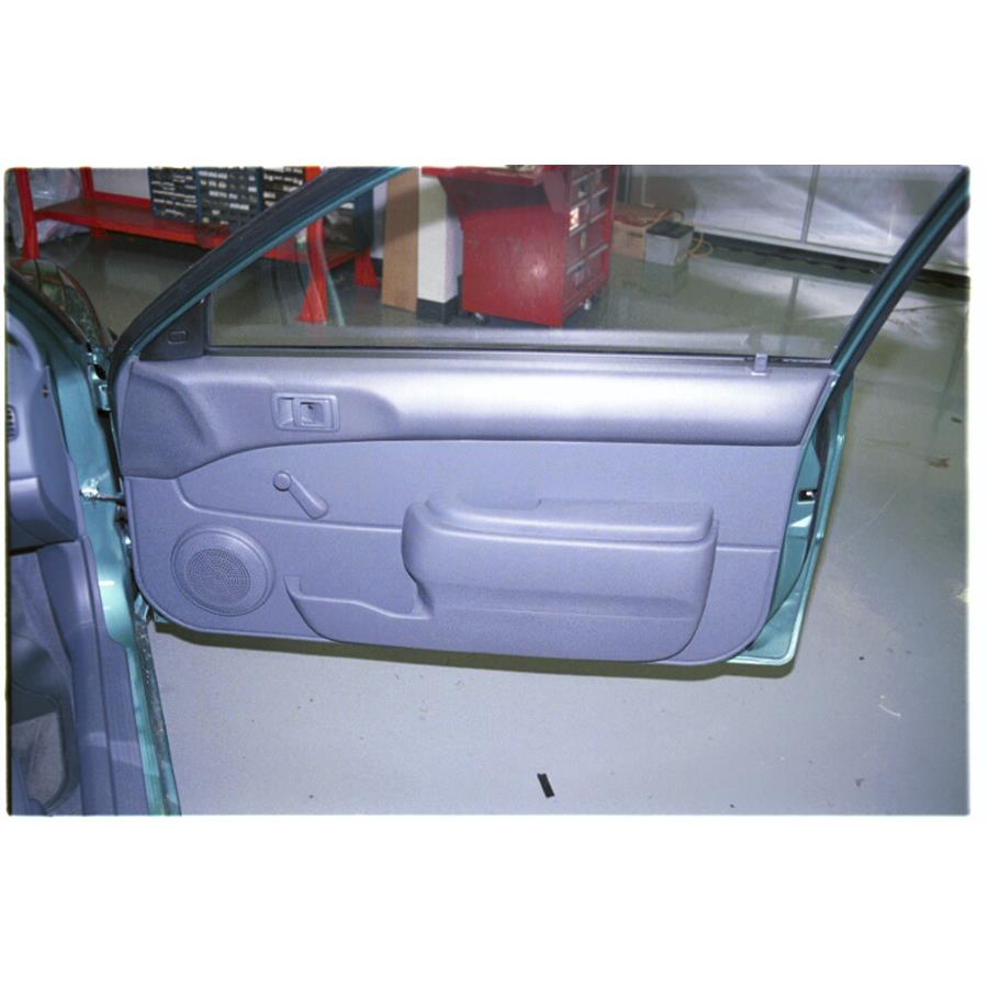 1999 Toyota Tercel Front door speaker location