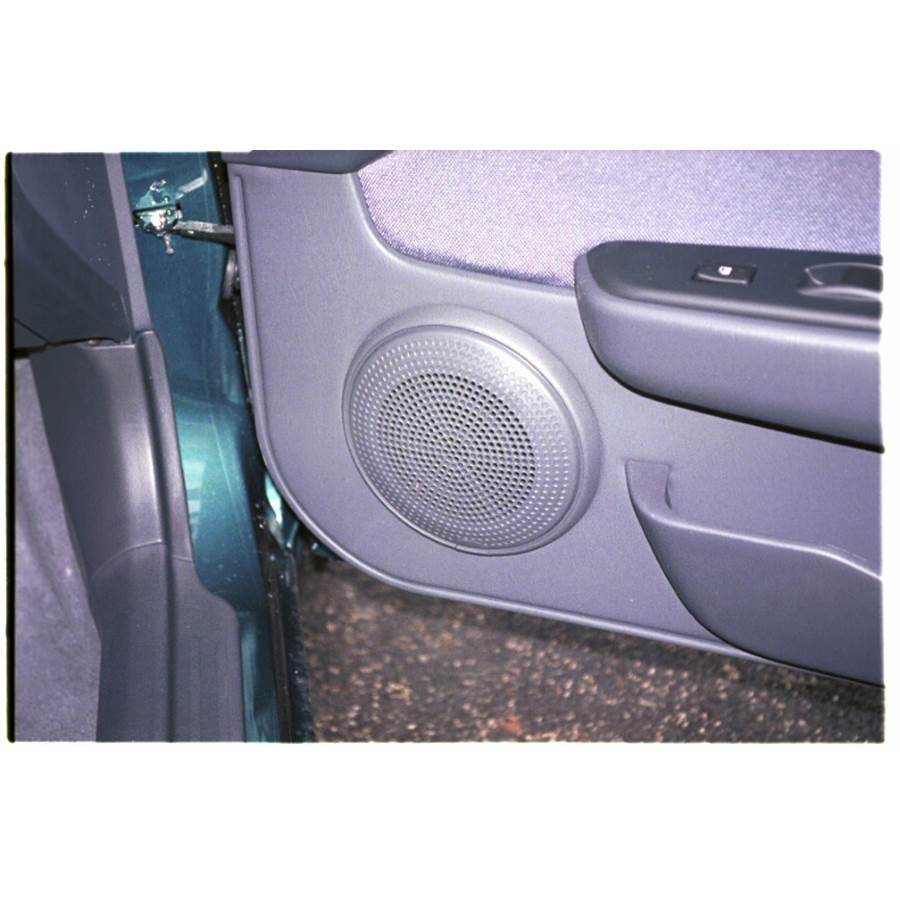 1998 Toyota Paseo Front door speaker location