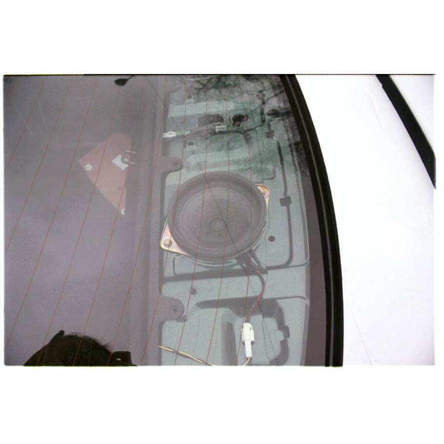 1997 Toyota Paseo Rear deck speaker