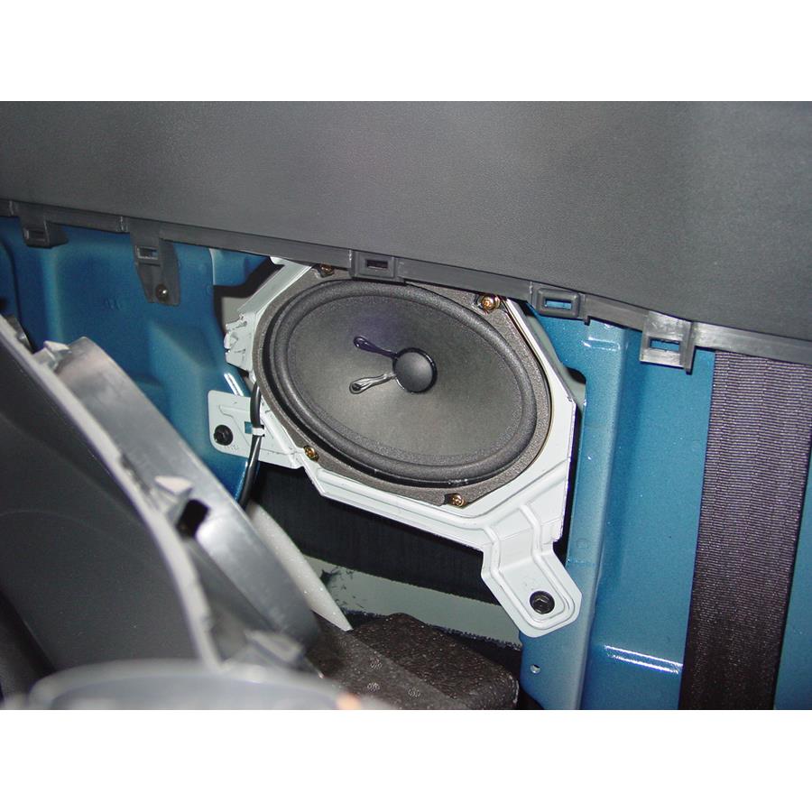 2011 Hyundai Accent Rear side panel speaker