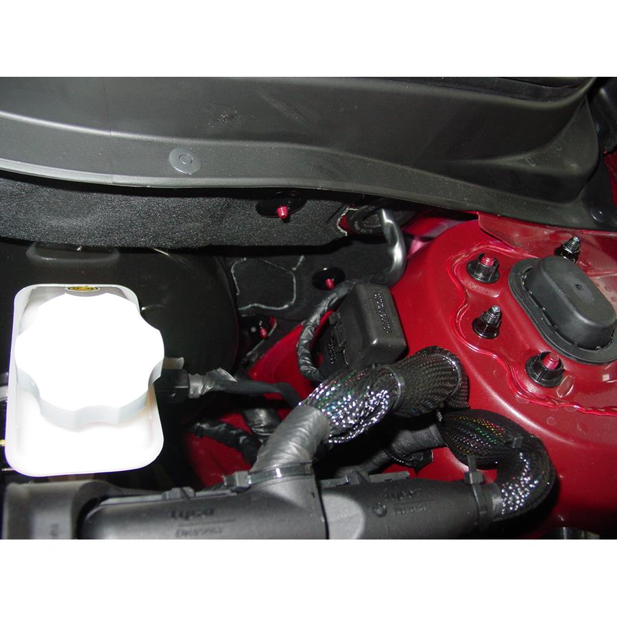 2007 Hyundai Accent Firewall access