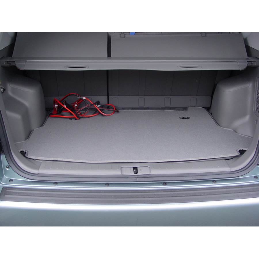 2007 Hyundai Tucson Factory amplifier location