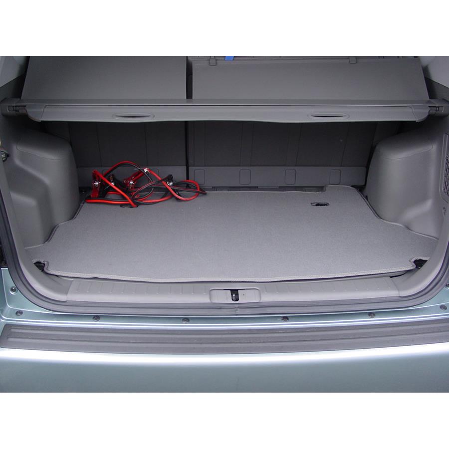 2009 Hyundai Tucson Factory amplifier location