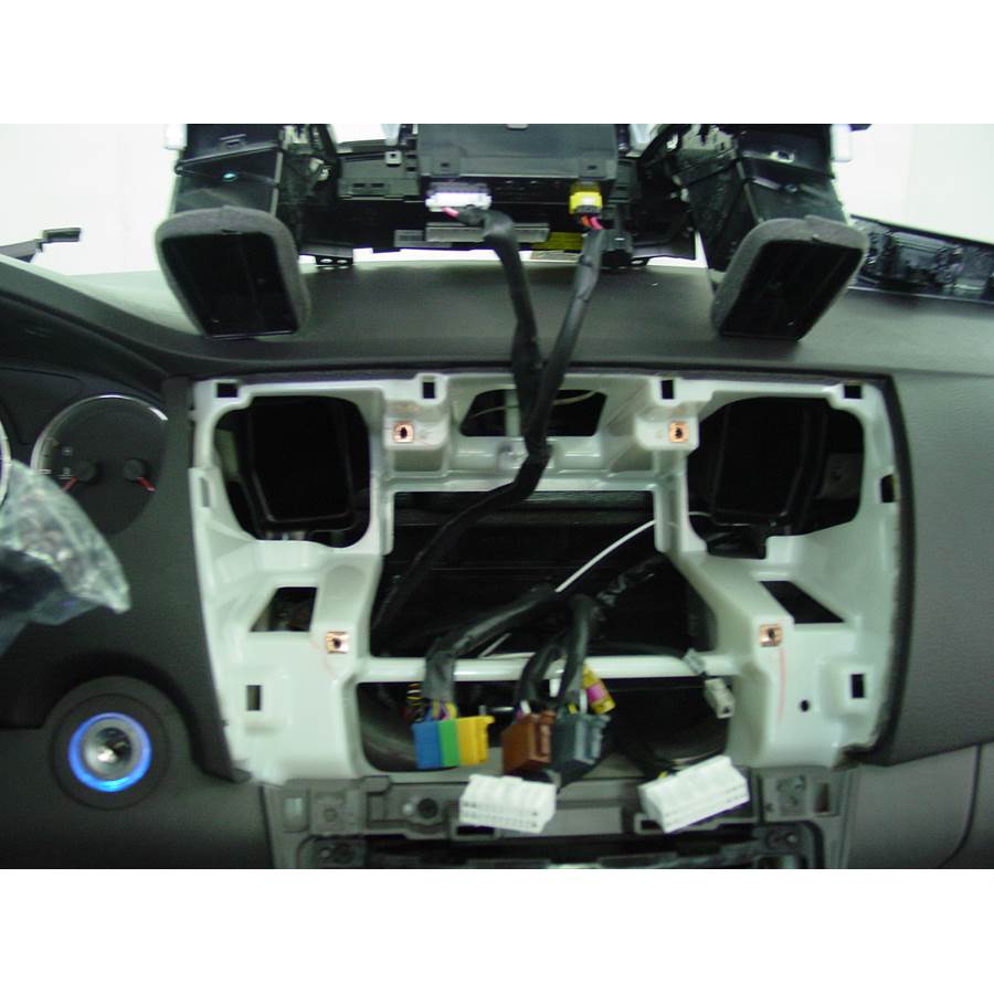 2010 Hyundai Sonata Factory radio removed
