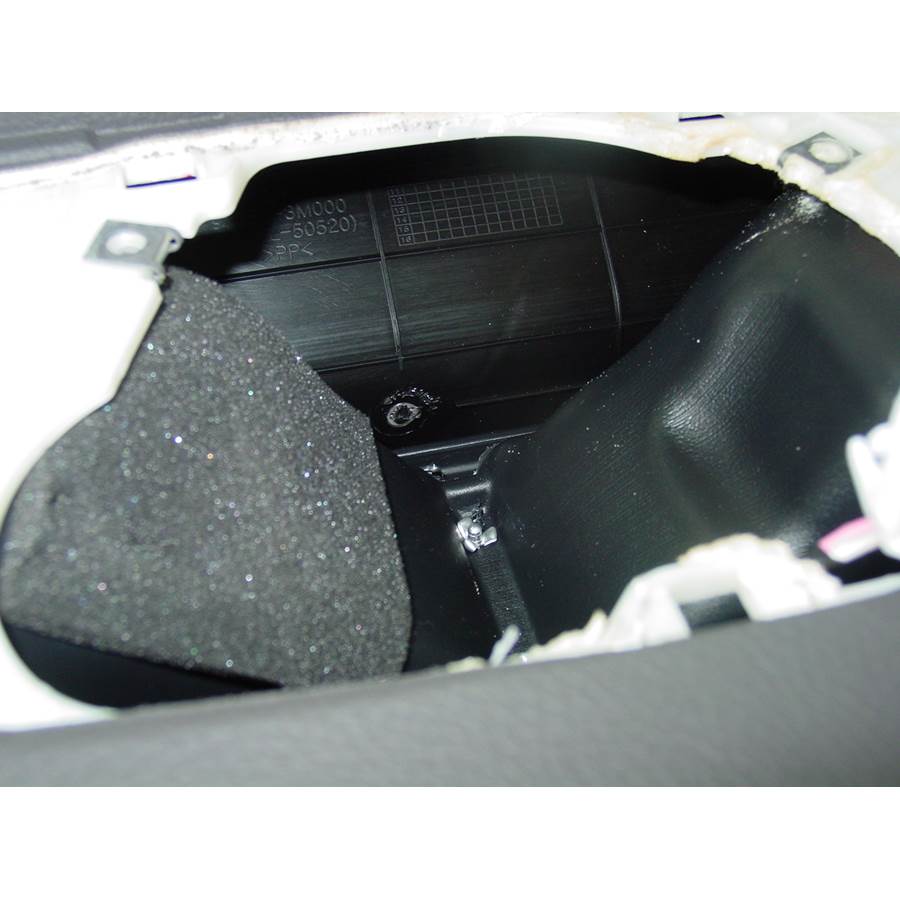 2010 Hyundai Genesis Center dash speaker removed