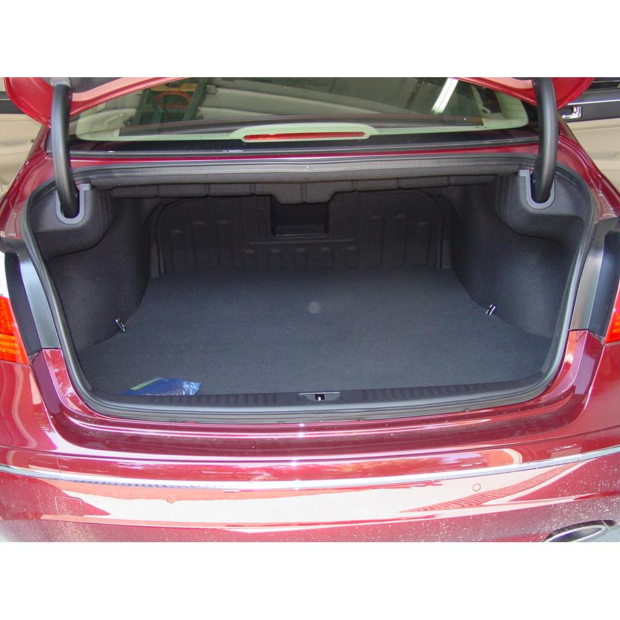 2011 Hyundai Genesis Factory amplifier location
