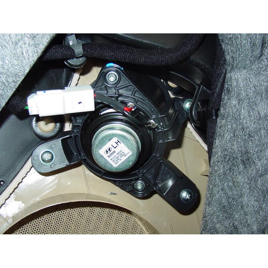 2009 Hyundai Genesis Front door midrange
