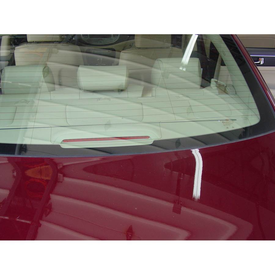 2012 Hyundai Genesis Rear deck speaker location