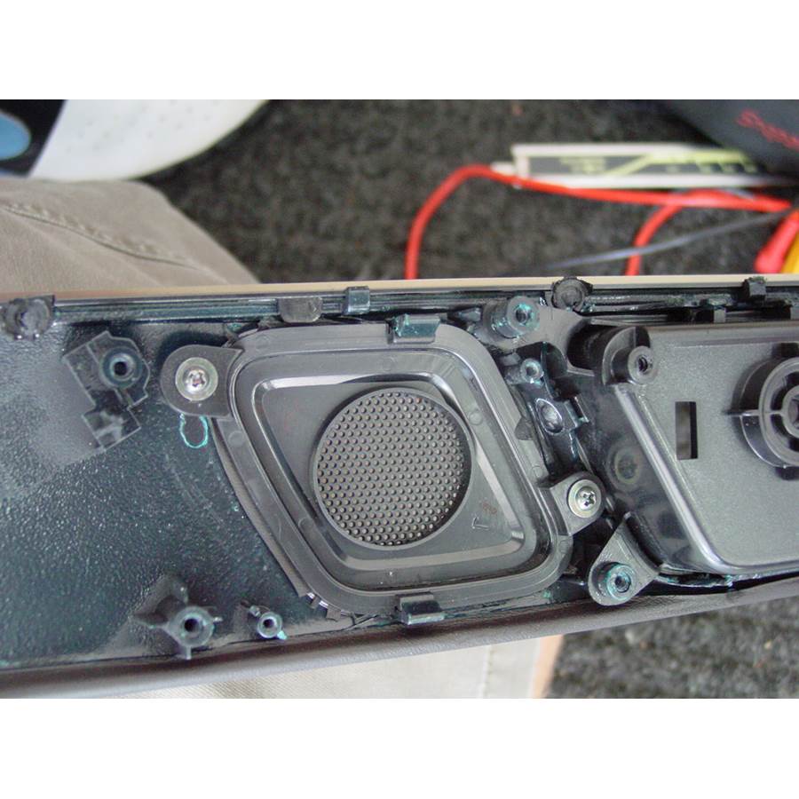 2012 Hyundai Genesis Rear door tweeter removed