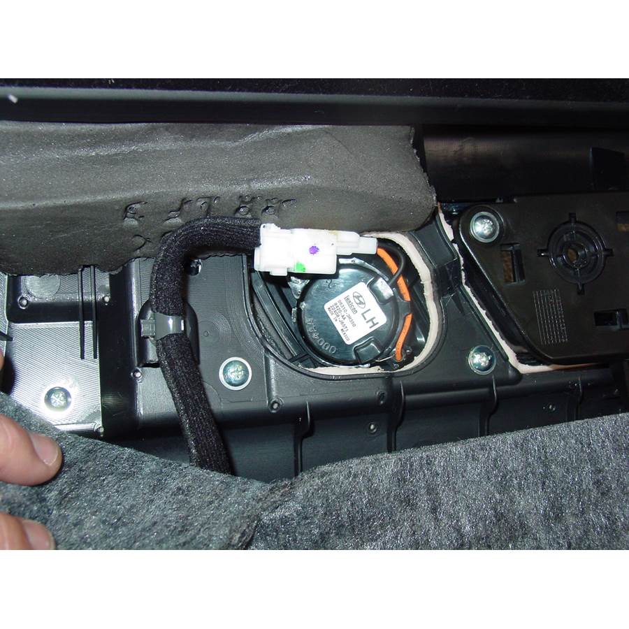2014 Hyundai Genesis Rear door tweeter