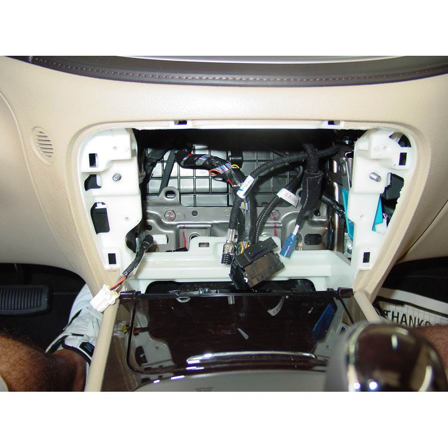 2012 Hyundai Genesis Factory radio removed