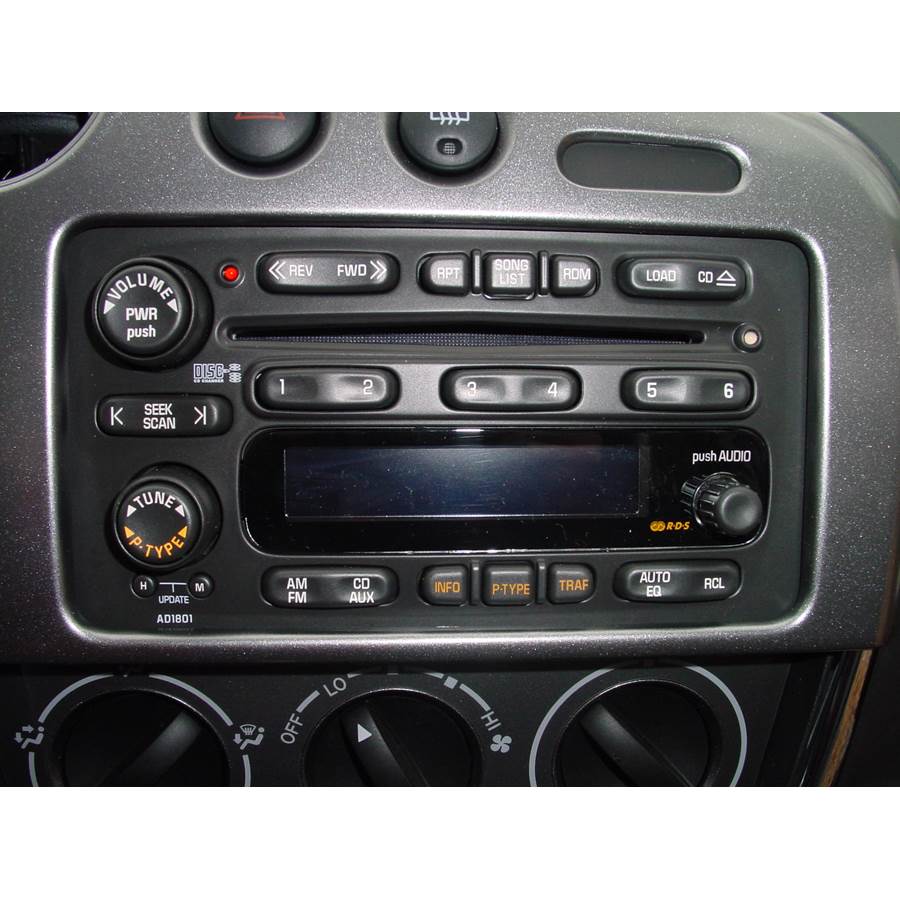 2003 Toyota Matrix Factory Radio