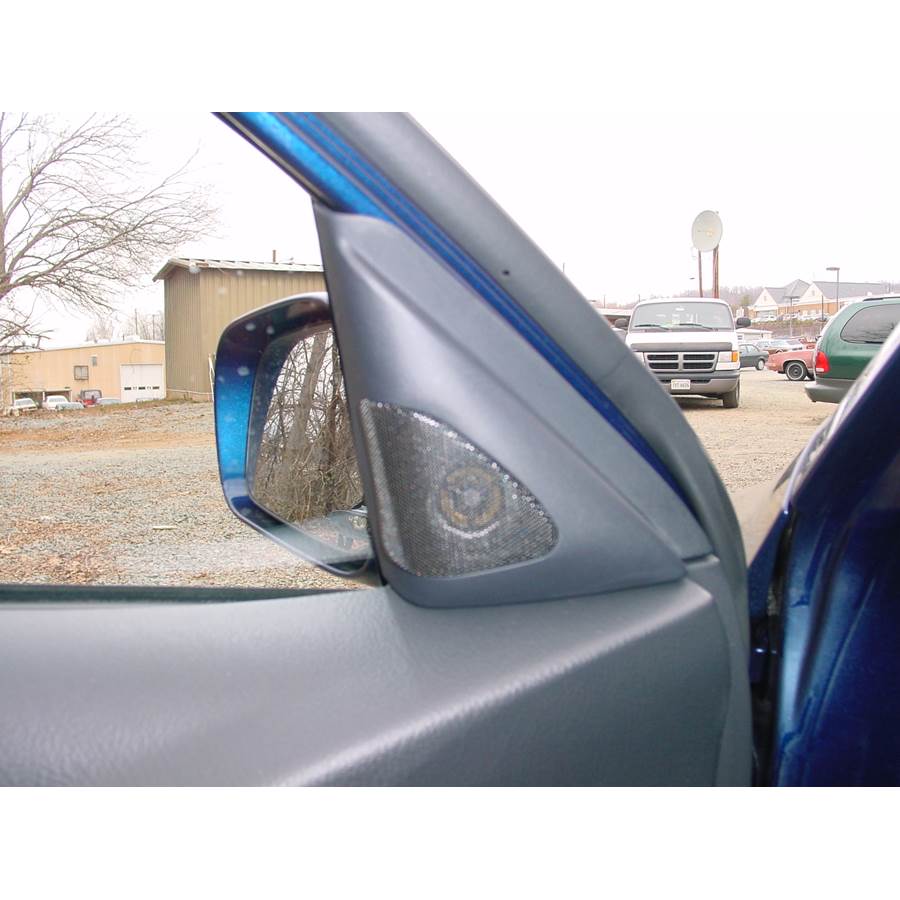 2004 Toyota Matrix Front door tweeter location