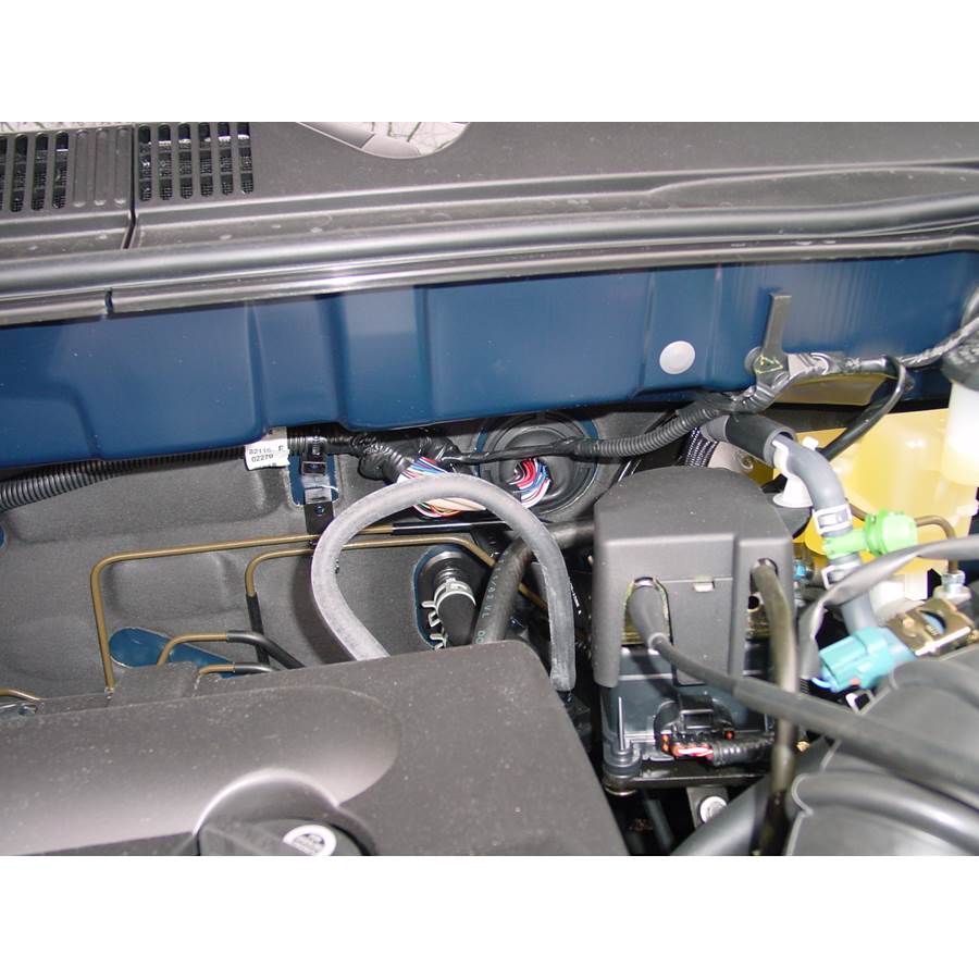 2004 Toyota Matrix Firewall access