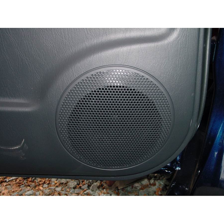 2003 Toyota Matrix Rear door speaker location