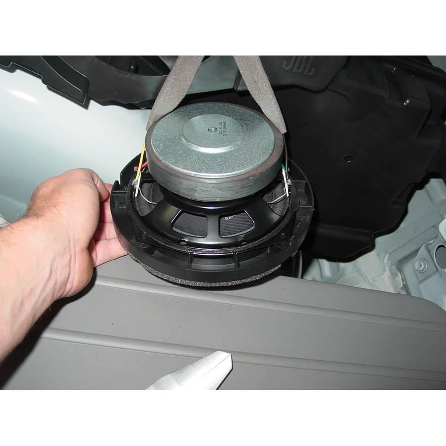 2008 Toyota Matrix Far-rear side speaker removed