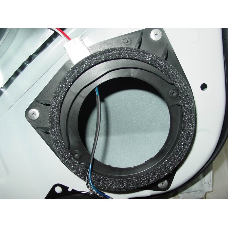 2005 Toyota Matrix Rear door speaker removed