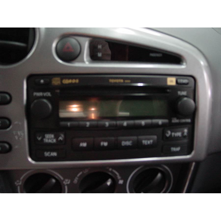 2006 Toyota Matrix Factory Radio