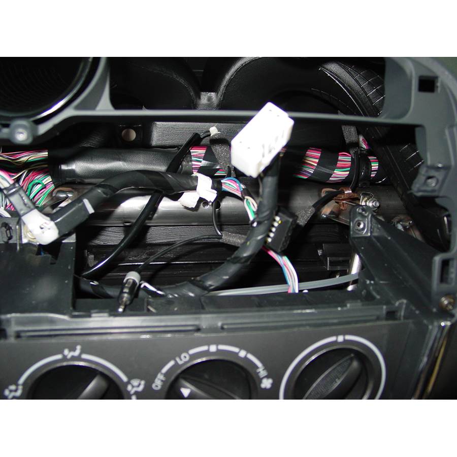 2007 Toyota Matrix Factory radio removed